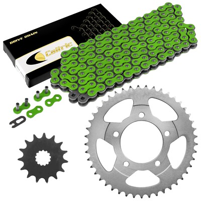 Black O-Ring Drive Chain & Sprockets Kit For Suzuki SV650 SV650A SV650S - Foto 9