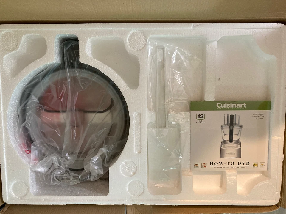 Cuisinart FP-12DCS Elite Collection 12-Cup Food Processor New Discontinued - Image 4 of 4