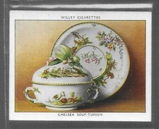 Single Card EC11 Pottery Porcelain Flowering Shrubs Treasure Naval Historic Hols