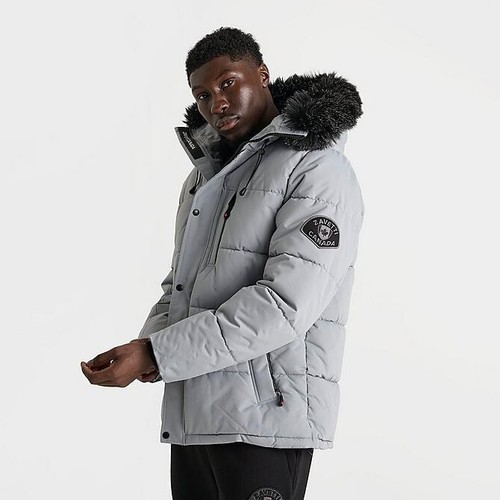 Zavetti Canada Oshawa 2.0 Mens Puffer Parka Jacket 4075445 010 Large NWT $175 - Picture 3 of 6