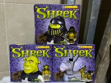 Medicom Toy KUBRICK Armored SHREK Gingerbread Ogress Princess Fiona Donkey Set