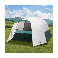 6/8/10/11 Person Camping Tent with Porch, Family Tents for Camping, Large Ten...