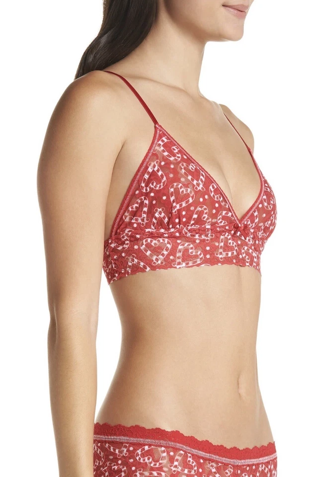 Bralette de encaje HANKY PANKY I corazón menta - mediano Foto 2 de 4