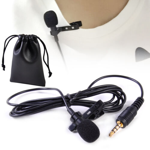 Mini condensateur Lavalier microphone prise émetteurs de poche microphone de lavage le - Photo 1/6