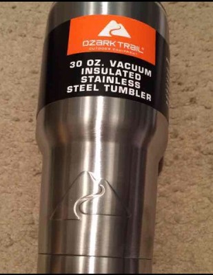 New Ozark Trail 30oz Stainless Steel Tumbler Cups Hot Christmas Coffee 