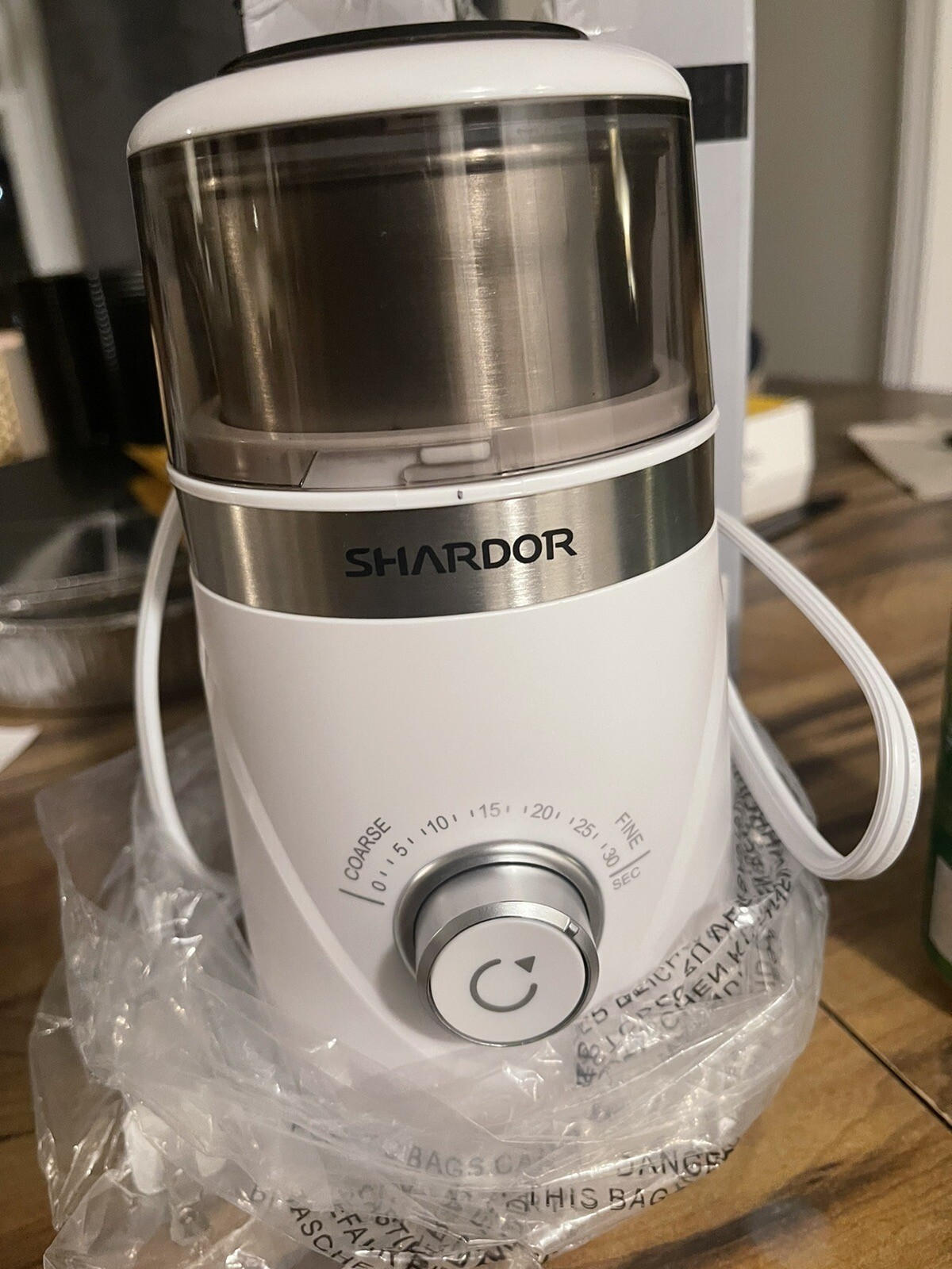 SHARDOR Adjustable Coffee Grinder Electric, Herb Grinder, Spice Grinder