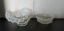Fenton Hobnail French Opalescent Bowls Set of 2