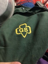 Vintage Girl Scout Mess Kit Plaid Cover