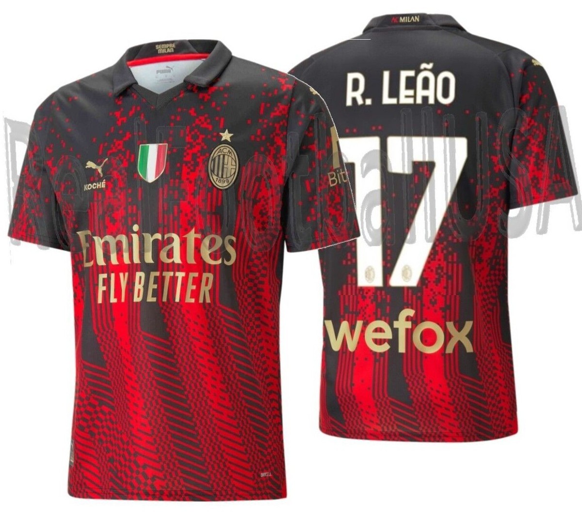 Maglia Milan 1952 Fifa World Cup AC Milan 2024 2025 Jersey 10 Rafael maglia-milan-1952-fifa-world-cup-ac-milan-2024-2025-jersey-10-rafael
