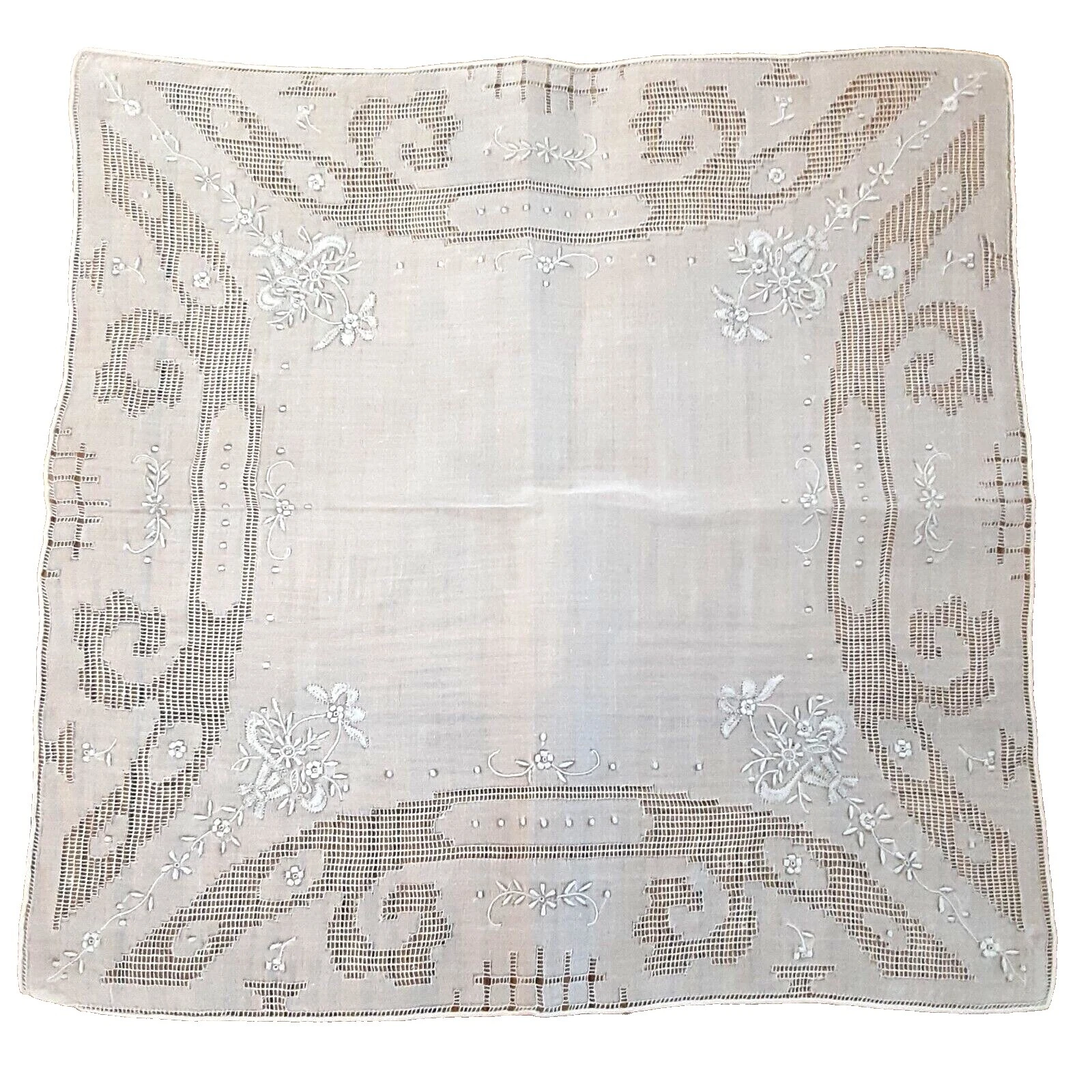 Ручная работа свадебные льняные вышитые винтажные простые и твердые носовые платки