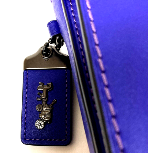 Coach X Disney Dark Fairytale SNOW WHITE PURPLE DINKY Clutch/Crossbody Bag $395 - Picture 3 of 15