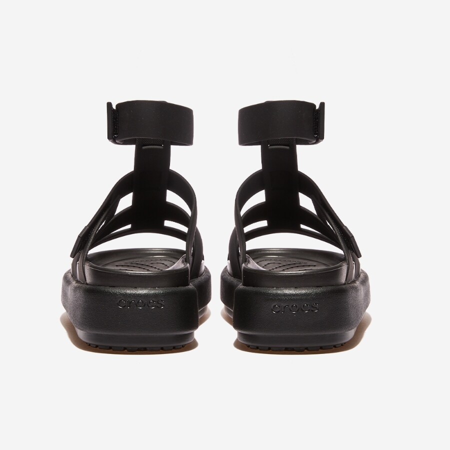 NEW CROCS BROOKLYN LUXE GLADIATOR CRS209557 BLACK | eBay