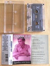 JOHNNY RAY GREATEST SONGS MUSIC CASSETTE  1995 10 TRACKS  EXCELLENT CONDITION