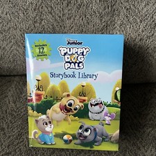 Puppy Dog Pals Storybook Library Hardcover Book Box Set Disney Junior Complete
