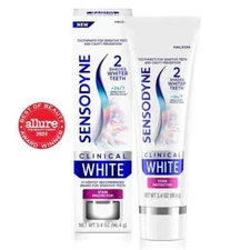 Clinical White Toothpaste Clinically Stain Protector 3.4 Oz for Adult.