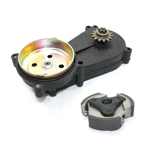 Clutch Drum Housing Gear Box + Clutch 47cc 49cc Mini Pocket Quad Dirt Bike ATV - Picture 1 of 9