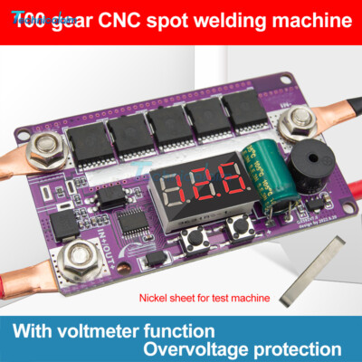 12V Spot Welder DIY Kit 100 Gear of Power Adjustable Spots Welding Control Board
