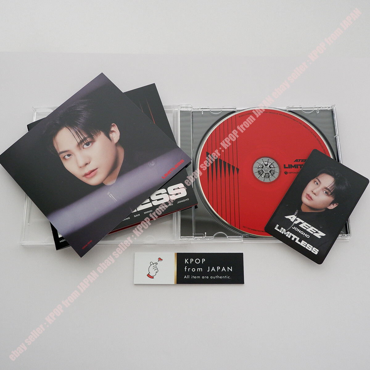 ATEEZ Limitless Official Changing jacket + Standard CD + HMV