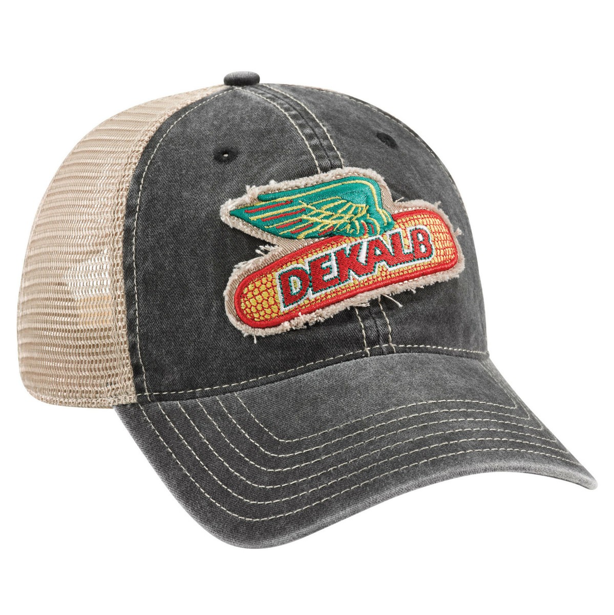 DEKALB SEED Demin Vintage Trademark Logo Cap Hat New Ballcap