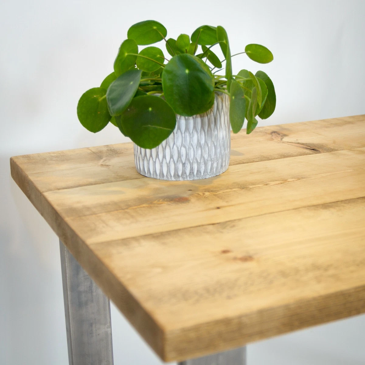 Industrial Desk Top Top Only Office Small Handcrafted from Solid Wood Pine