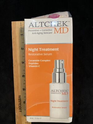 Altchek MD Restorative Serum Ceramide Complex Peptides Vitamin C New Box Sealed