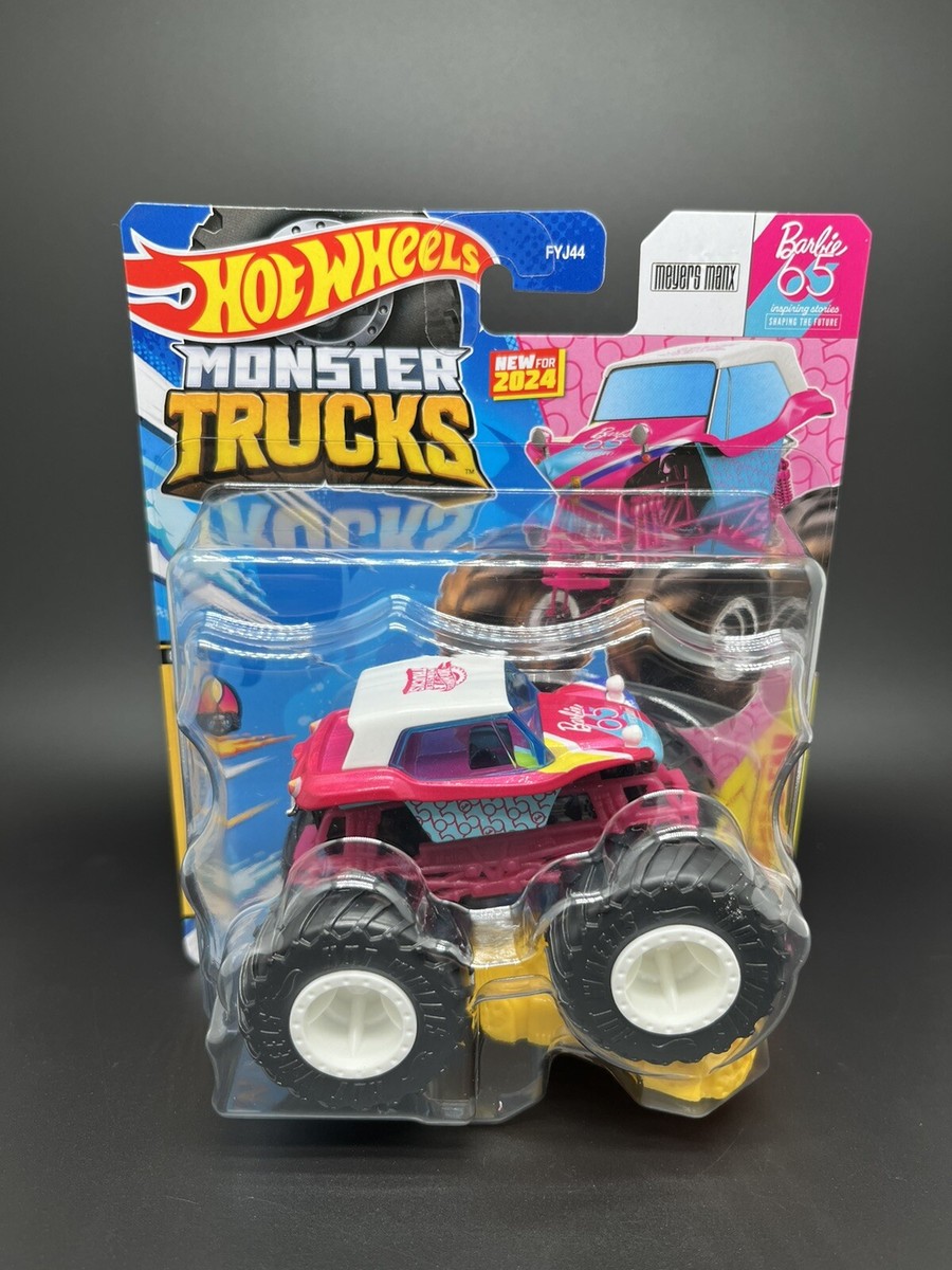 Hot Wheels Monster Trucks Barbie 65th Anniversary Meyers