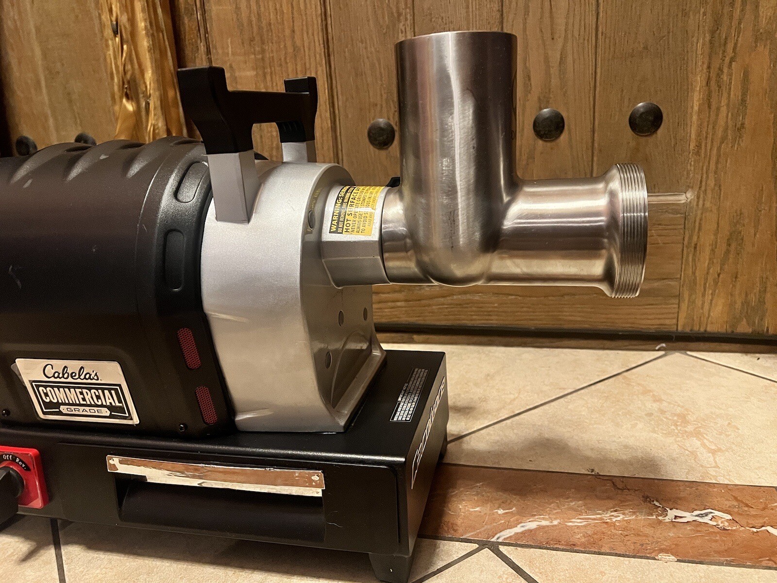 Cabela's Carnivore 22 Meat Grinder 1HP Motor & Throat Only *PLEASE READ* eBay