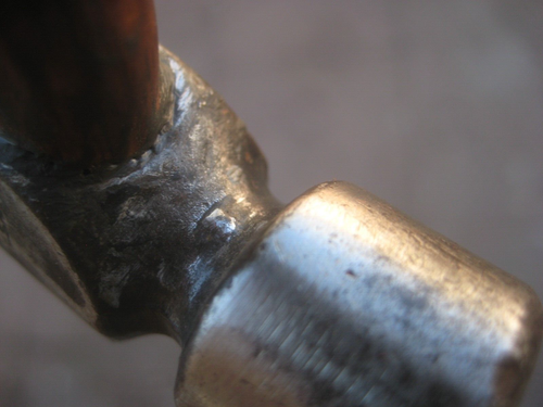 1940s Vintage 3 oz. Head x 9" Length ** VLCHEK *** Small Ball Peen Hammer USA - Picture 5 of 12