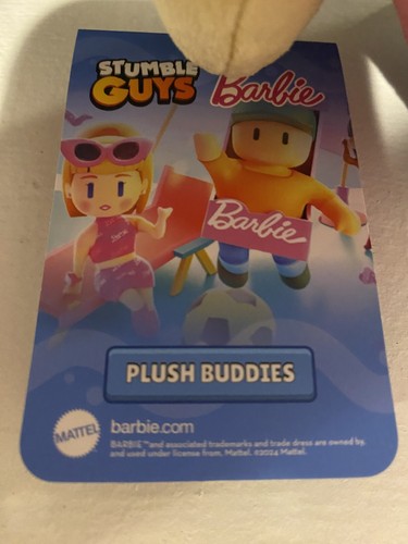 Stumble Guys Fan Guy Plush Buddies Barbie Limited Edition 8 inch plush New - Picture 3 of 5