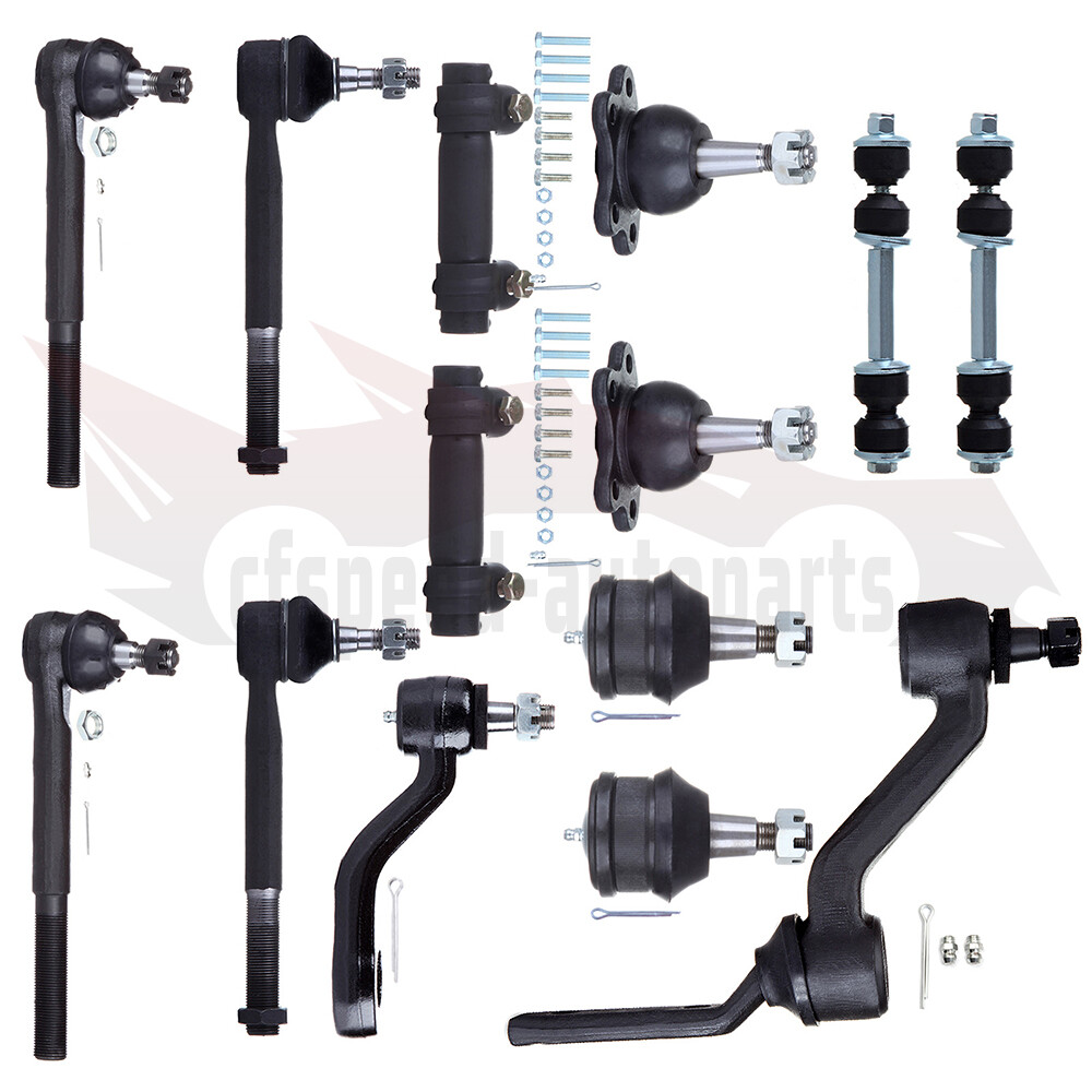 14pcs Suspension Kit for 1988-1991 GMC C1500 C2500 - Ball Joints & Tie Rod Ends