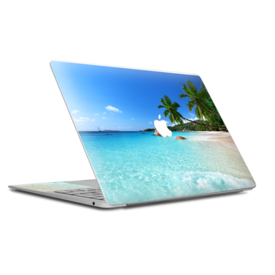 Premium AI Image | Paradise beach sunset tropical palm trees