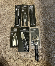 Klein Tools Blackout 6-Piece Mixed Tool Set Screwdriver Pliers Knife Wrench