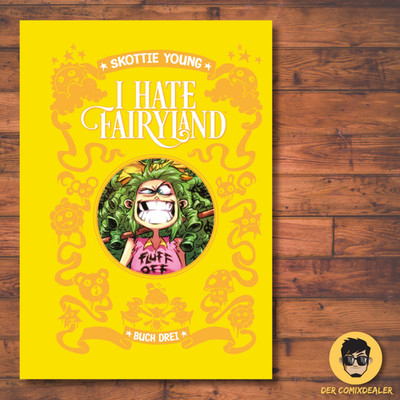 I Hate Fairyland 3 Deluxe Hardcover Skottie Young Comic NEU