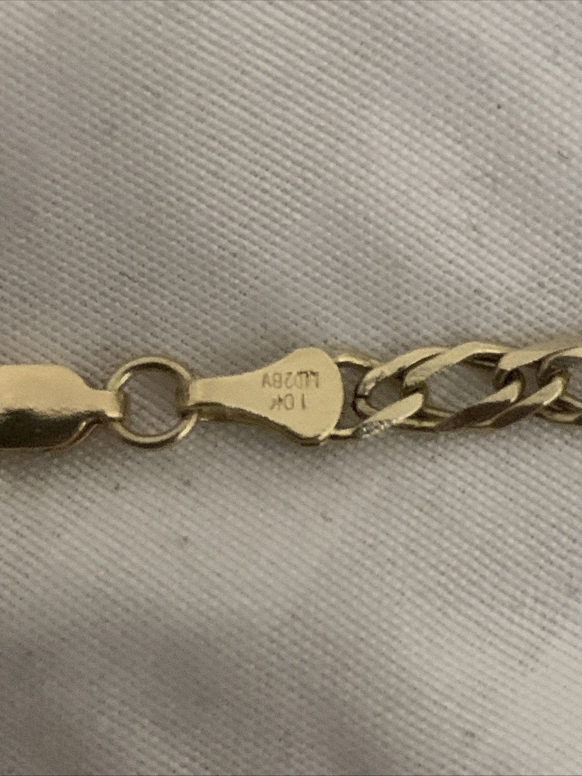 Solid Gold Real 10k Chain Unknown Design - image 9