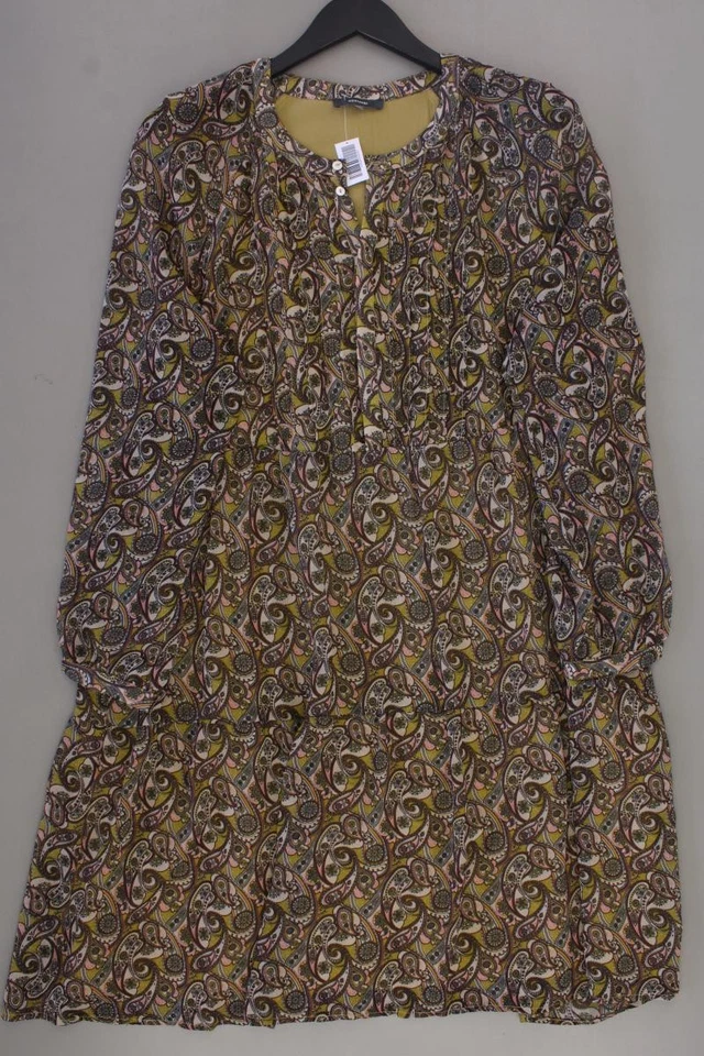 Montego Chiffonkleid Comfort Kleid für Damen Gr. 46, XL mit Paisleymuster gelb - Bild 4 von 4