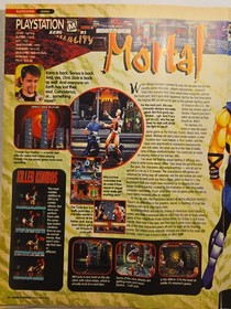 Rare Vintage 1995 Game Players Magazine Lot Mortal Kombat 3 Sega Saturn PlayStat