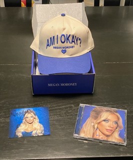 Megan Moroney “Am I Okay?” CD w/ signed CD Insert & Hat Limited Edition Box Set