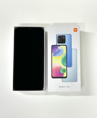 XIAOMI REDMI 10A 220233L2G 64GB UNLOCKED USED ORIGINAL BOX GRAPHITE GRAY COLOR