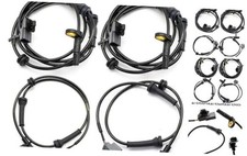 4pcs ABS Wheel Speed Sensor Fit for Nissan Sentra 2013-2019, Front Rear Driver