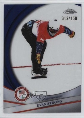 2026 Chrome US Winter Olympic & Paralympic Team Hopefuls 13/150 Evan Strong qf6