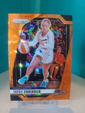 Sophie Cunningham 2024 Panini Prizm WNBA Orange Cracked Ice #117 Phoenix Mercury