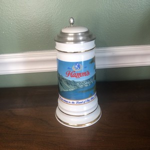 2002 HAMM'S STEIN LIMITED EDITION 0039/1500 Distributor Only 4 IN SERIES
