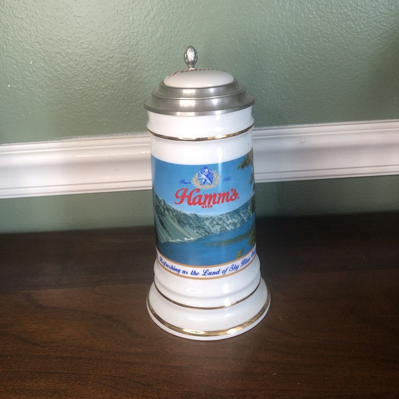 2002 HAMM'S STEIN LIMITED EDITION 0039/1500 Distributor Only 4 IN SERIES