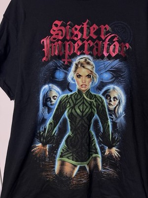 Ghost Sister Imperator T-Shirt Men s XLarge Black Band Tee Rock Metal Tour Merch