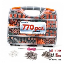 770 PCS for Deutsch Connector Kit 2 3 4 6 8 12 Pin DT Connectors