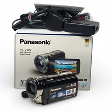 Panasonic HC-V500 videocamera nera 1,5 MP HD 1080p CMOS 50x zoom - con scatola