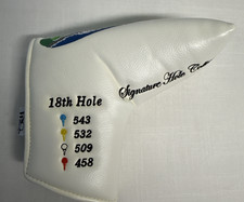 Pebble Beach Golf Links Putter Cover Signature Collection 18th Hole Embroidered