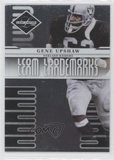 2008 Leaf Limited Team Trademarks 485/999 Gene Upshaw #T-4 HOF 0a1