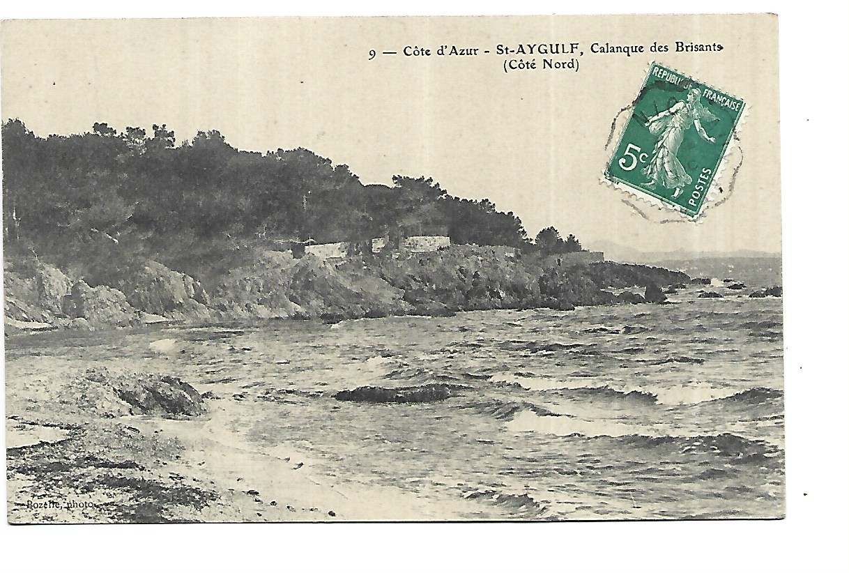 83 SAINT AYGULF Calanque Des Brisants North Coast Postcard | eBay Australia