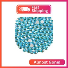 Beadsland Flat Back Crystal Rhinestones Round Gems for Nail Art and Craft Glue F